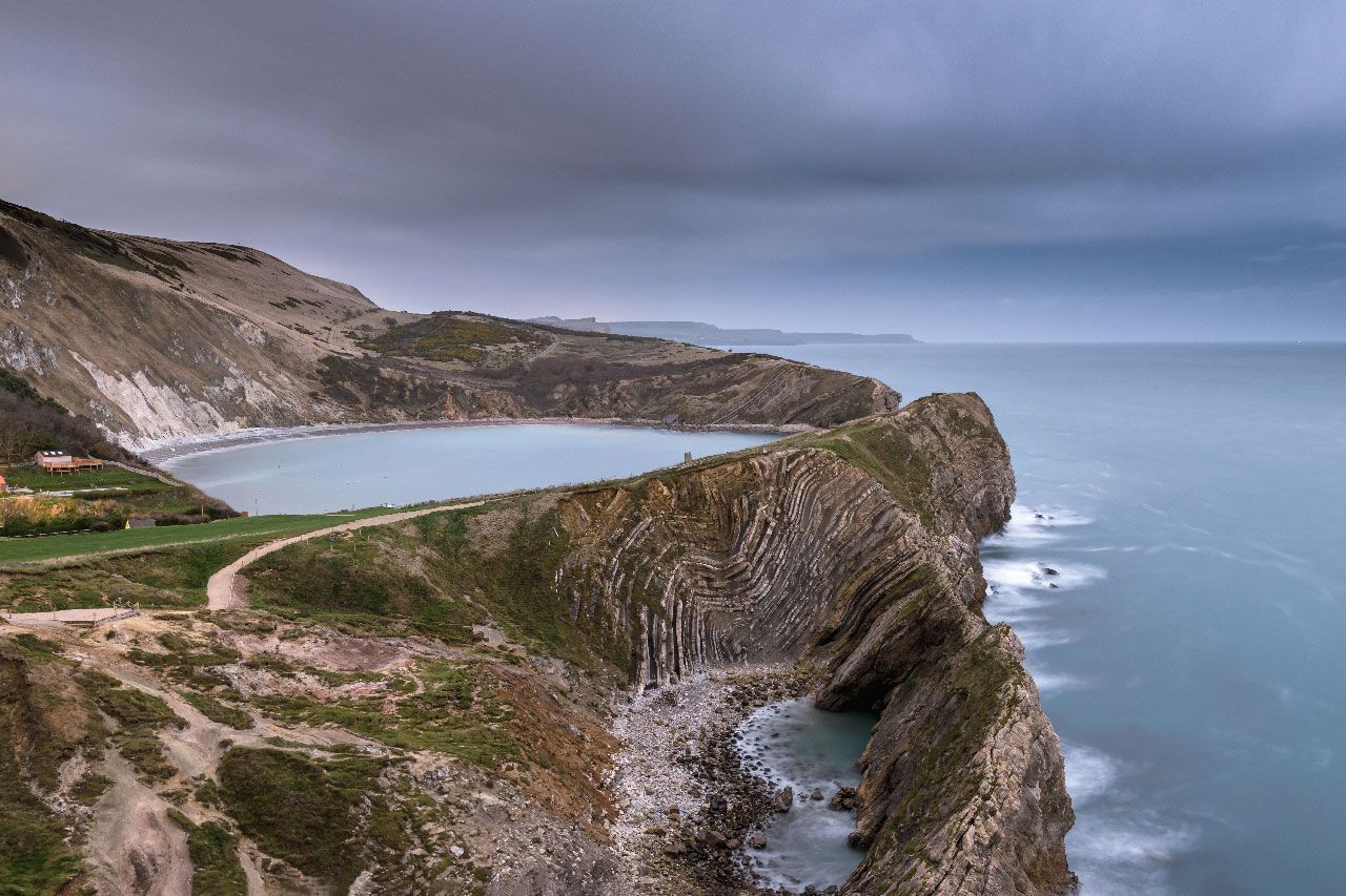 moonlit stair hole